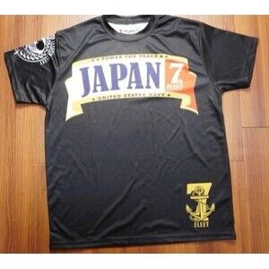 U.S.NAVY T-Shirt Athletic "7th FLEET" size L